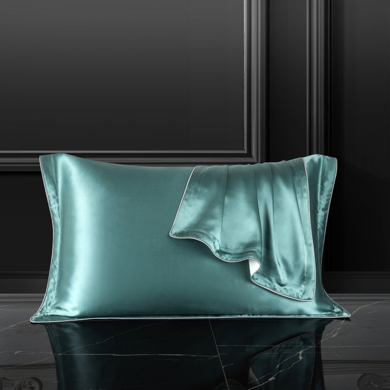 Silk Pillowcase Aqua Lake - Fever Lingeries
