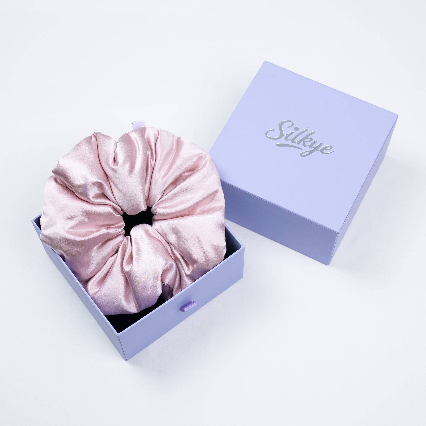 Silk Scrunchie Blossom Blush