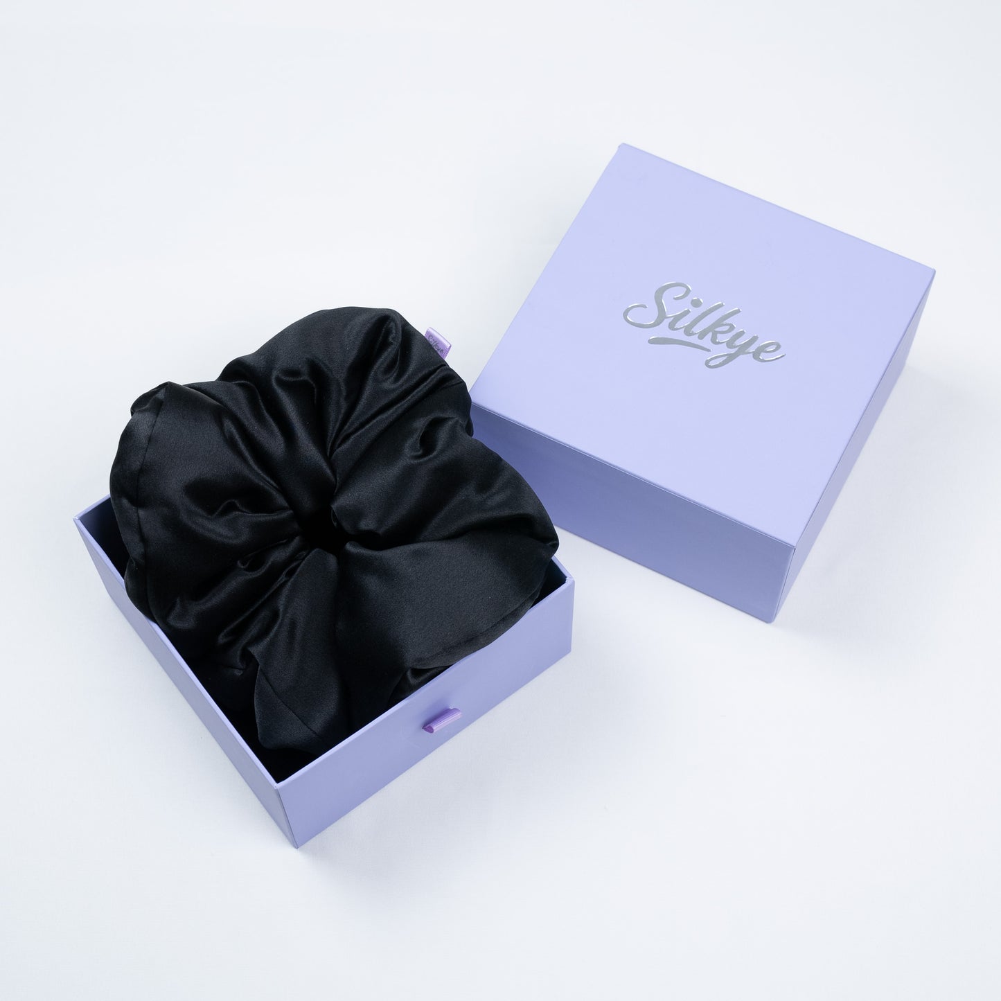 Silk Scrunchie Midnight Onyx