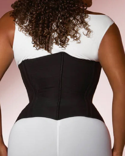 Hourglass Heart Pattern Waist Trainer Bone Tummy Control Corset