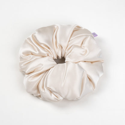 Silk Scrunchie Pearl Luster