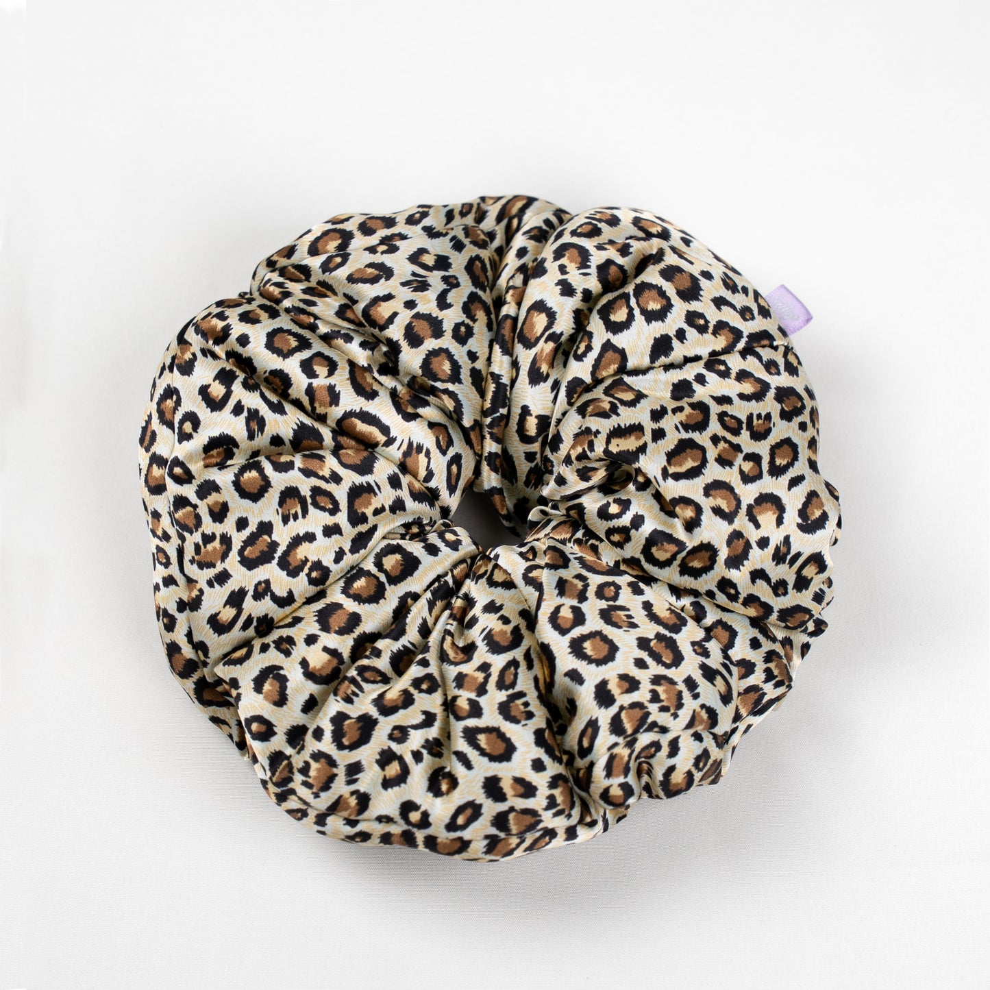 Silk Scrunchie Leopard’s Whispers
