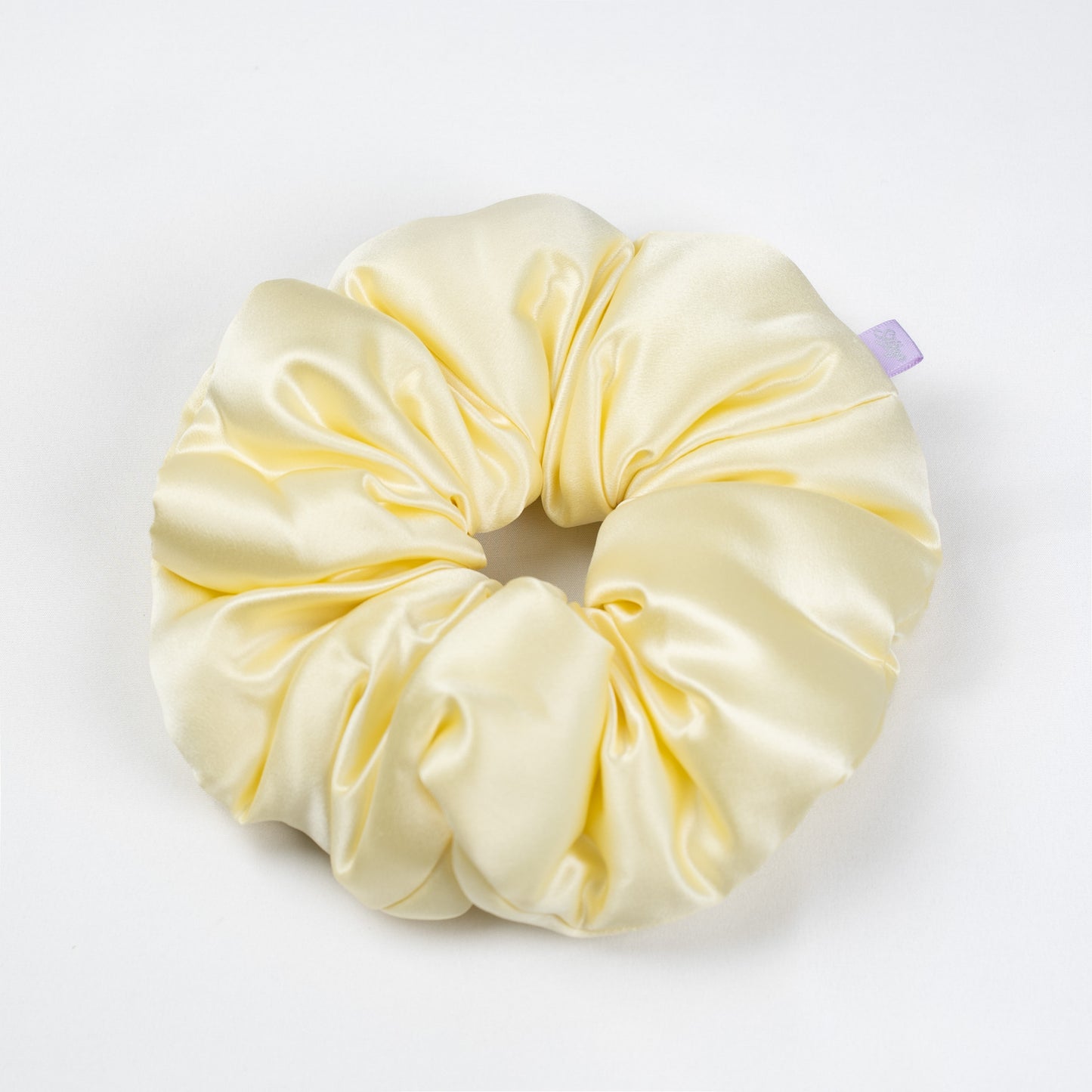 Silk Scrunchie Creamy Sunbeam