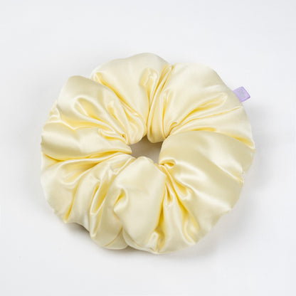 Silk Scrunchie Creamy Sunbeam
