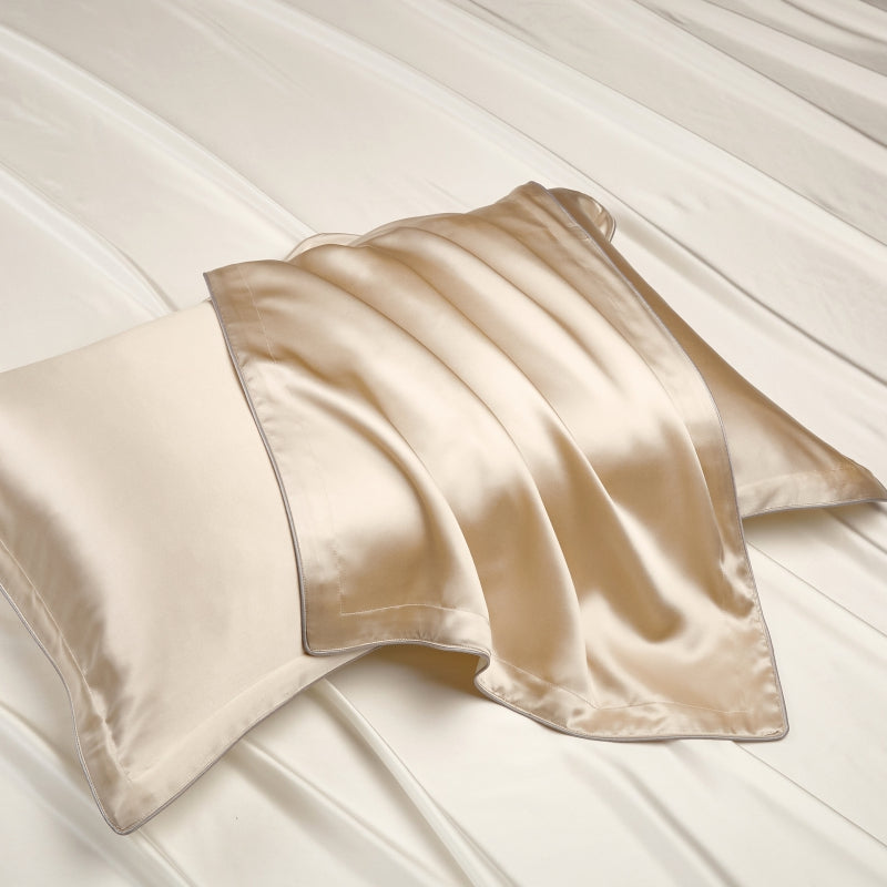 Silk Pillowcase Champagne Gold - Fever Lingeries