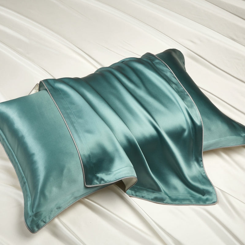 Silk Pillowcase Aqua Lake - Fever Lingeries