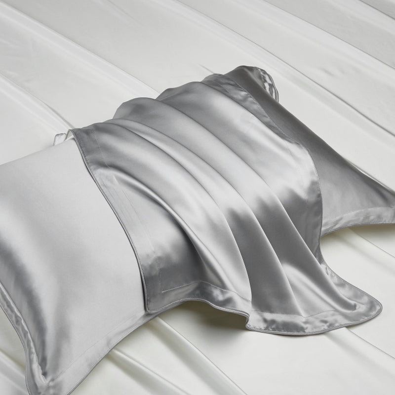 Silk Pillowcase Silver Mist - Fever Lingeries