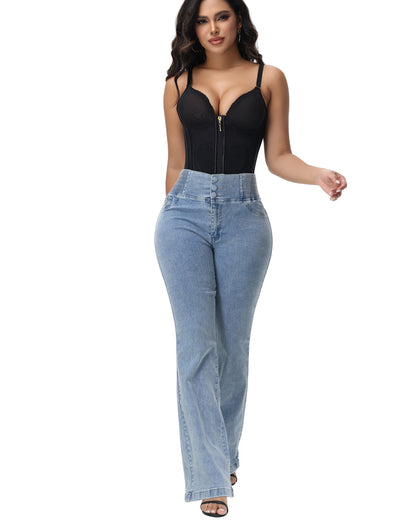 Fajas Colombianas Love Pattern Corset Top Tummy Tuck Waist Trainer