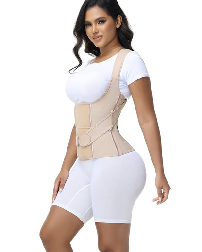 Fajas Colombianas Waist Trainer Posture Corrector Corset With Back Support