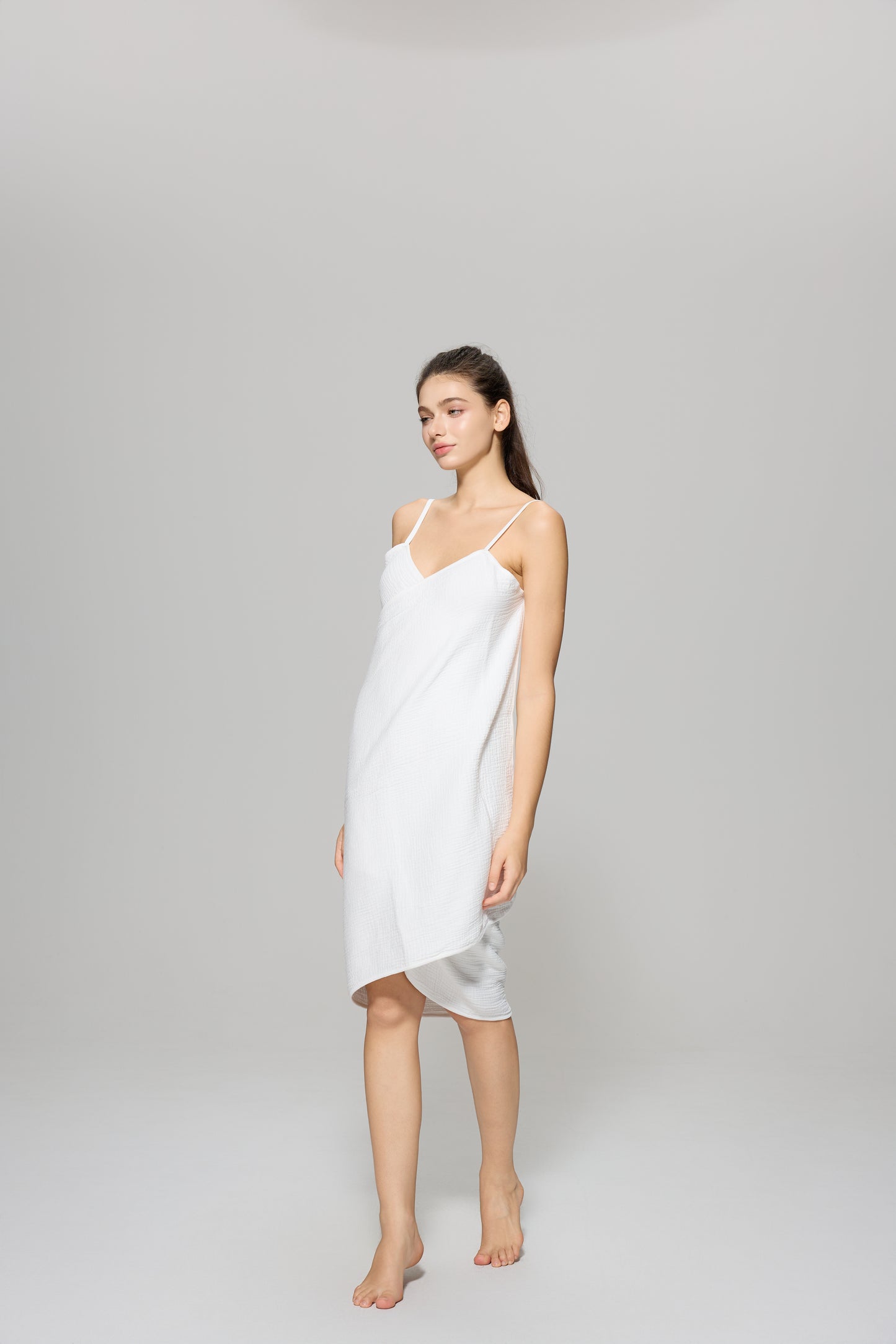 Wearable Backless Camisole Bath Towel