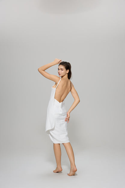 Wearable Backless Camisole Bath Towel