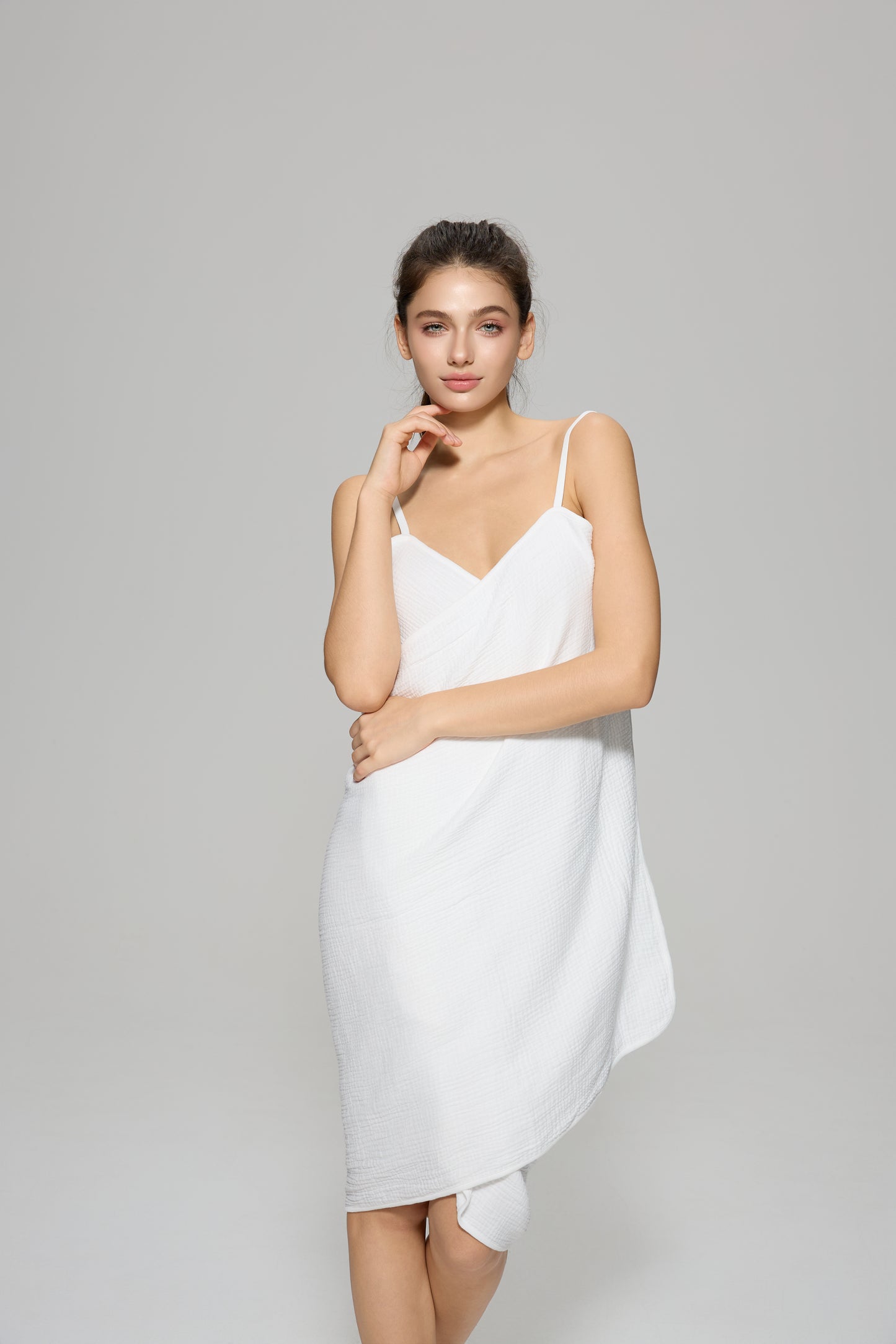 Wearable Backless Camisole Bath Towel