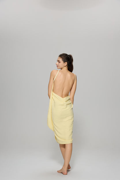 Wearable Backless Camisole Bath Towel