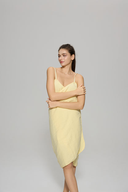 Wearable Backless Camisole Bath Towel