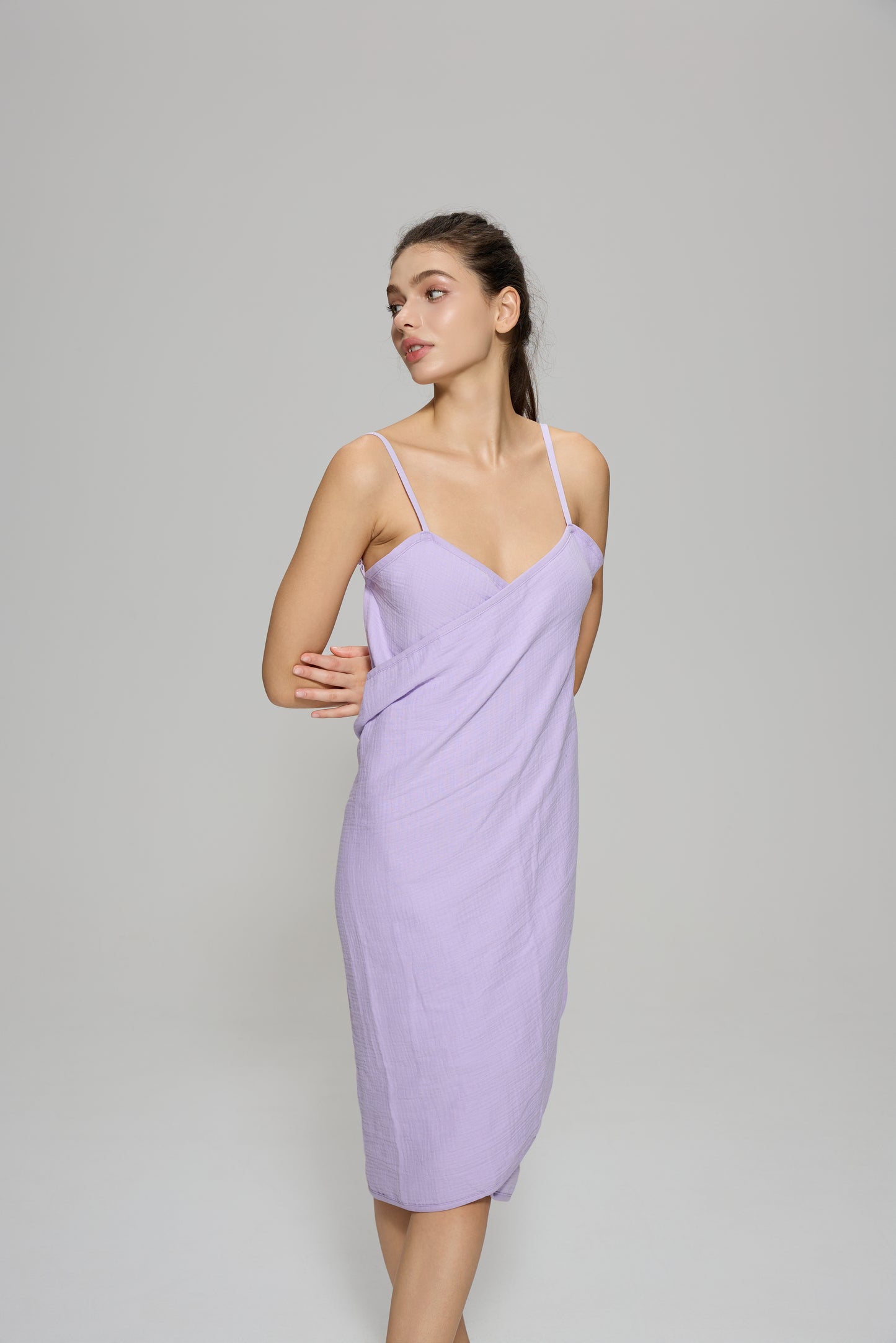 Wearable Backless Camisole Bath Towel