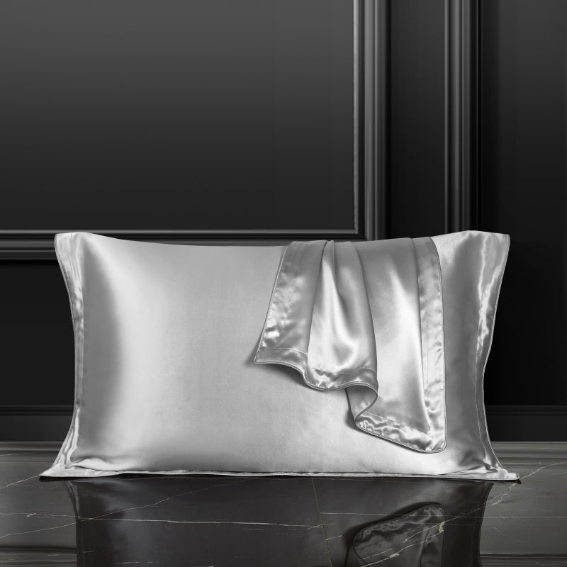 Silk Pillowcase Silver Mist - Fever Lingeries