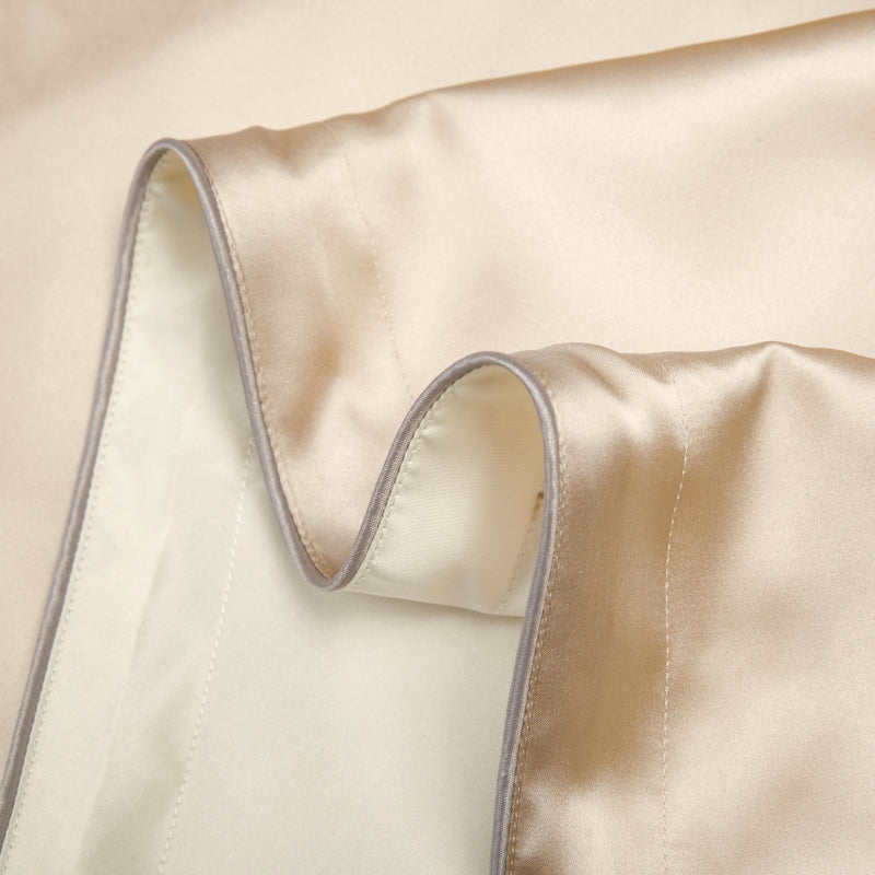 Silk Pillowcase Champagne Gold - Fever Lingeries