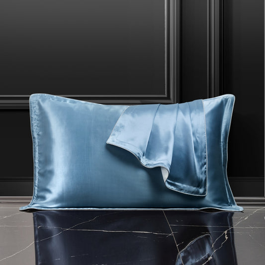 Silk Pillowcase Iris Blue - Fever Lingeries