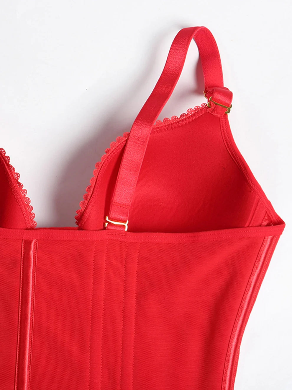 Fajas Colombianas Love Pattern Corset Top Tummy Tuck Waist Trainer