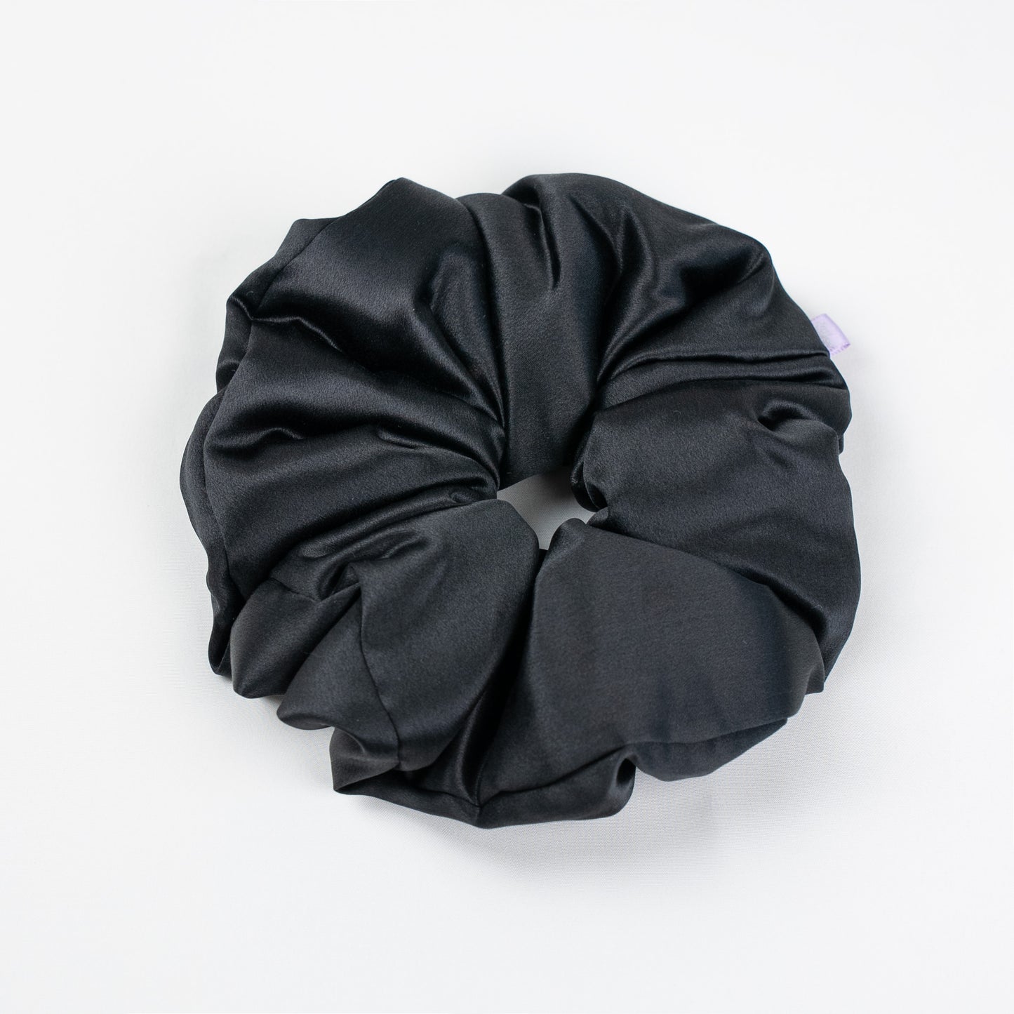 Silk Scrunchie Midnight Onyx