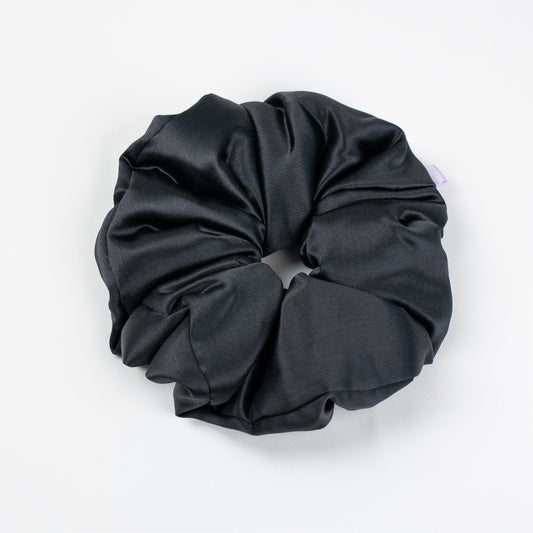 Silk Scrunchie Midnight Onyx