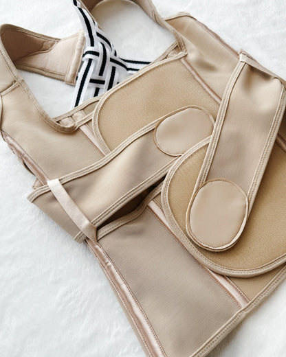 Fajas Colombianas Waist Trainer Posture Corrector Corset With Back Support