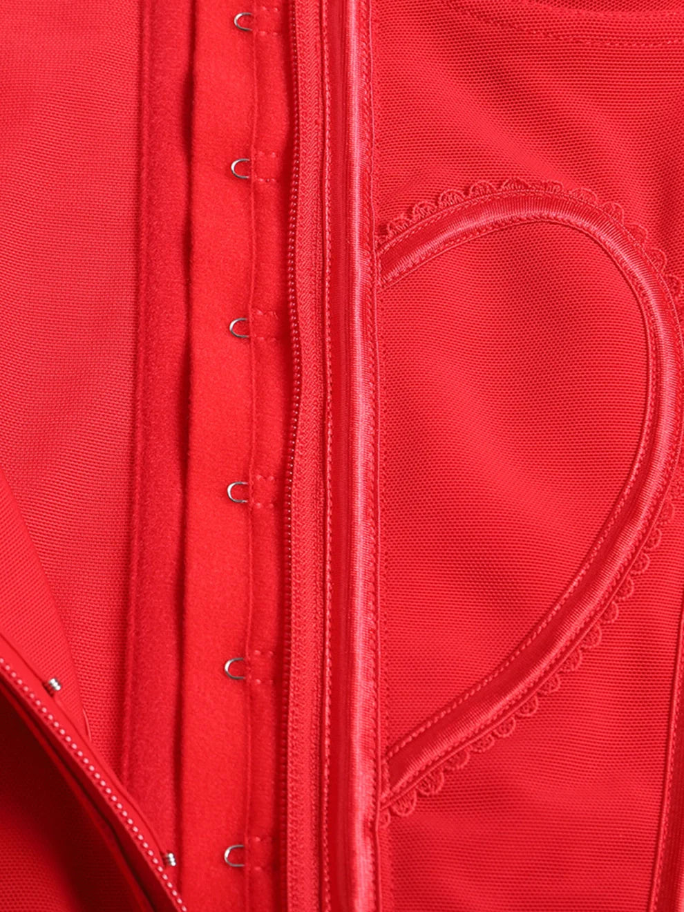 Fajas Colombianas Love Pattern Corset Top Tummy Tuck Waist Trainer