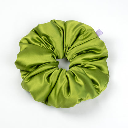 Silk Scrunchie Lush Verdant