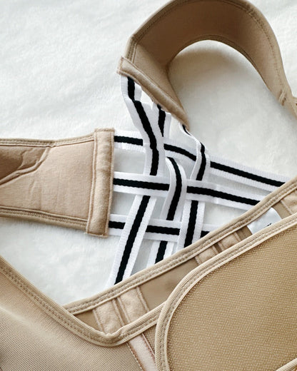 Fajas Colombianas Waist Trainer Posture Corrector Corset With Back Support