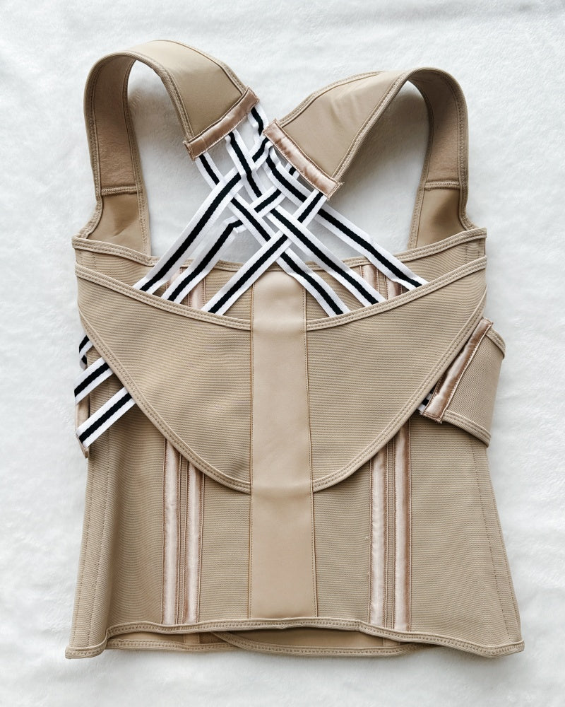 Fajas Colombianas Waist Trainer Posture Corrector Corset With Back Support