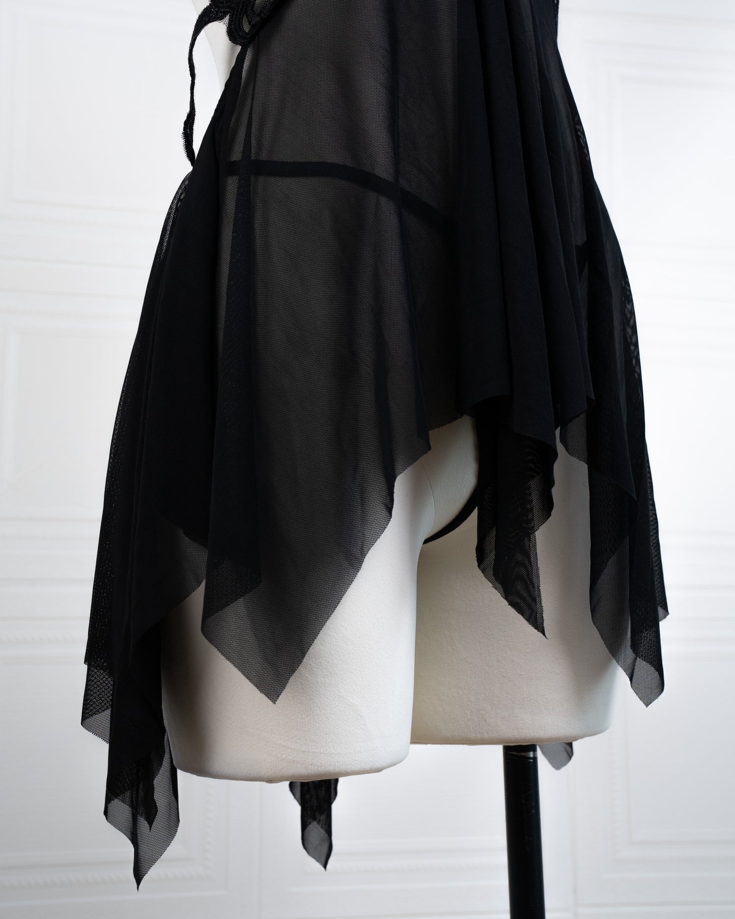 Butterfly Babydoll Black - Fever Lingeries