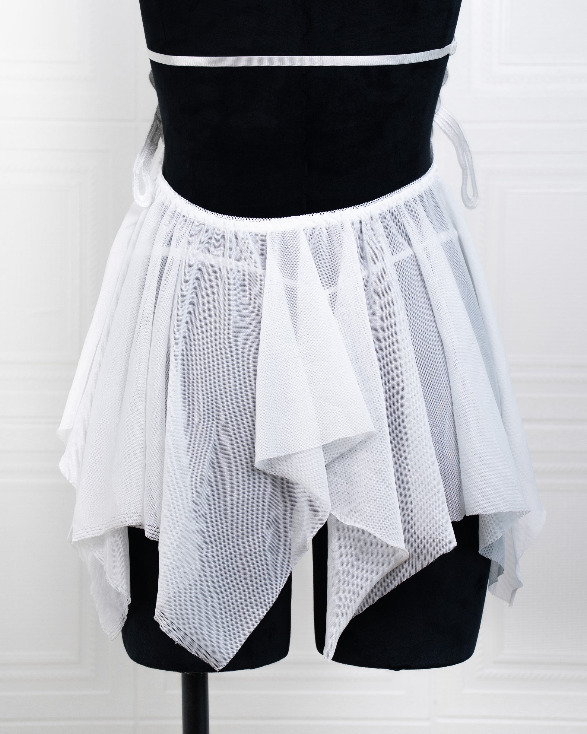 Butterfly Babydoll White - Fever Lingeries