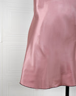 Elegant Silk Butterfly Strap Cami Nightgown Pink - Fever Lingeries