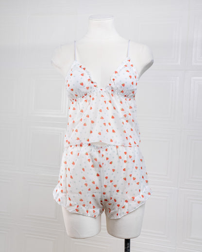 Polka-dot Sheer Cami Dress - Fever Lingeries