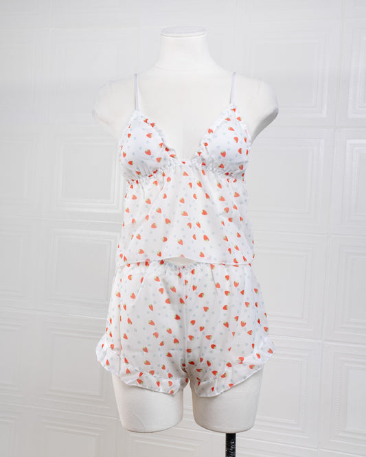 Polka-dot Sheer Cami Dress - Fever Lingeries