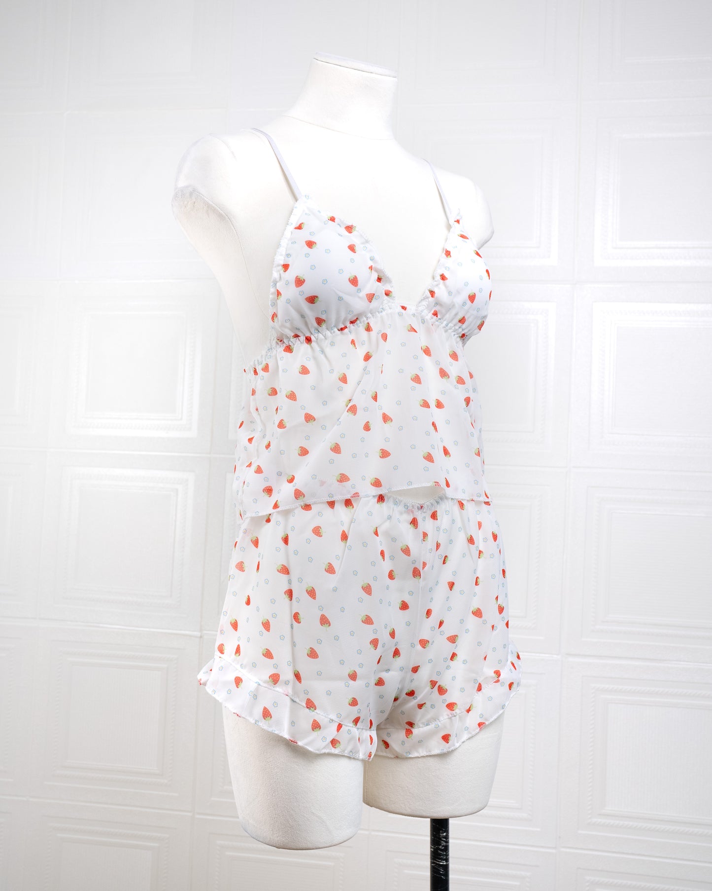 Polka-dot Sheer Cami Dress - Fever Lingeries