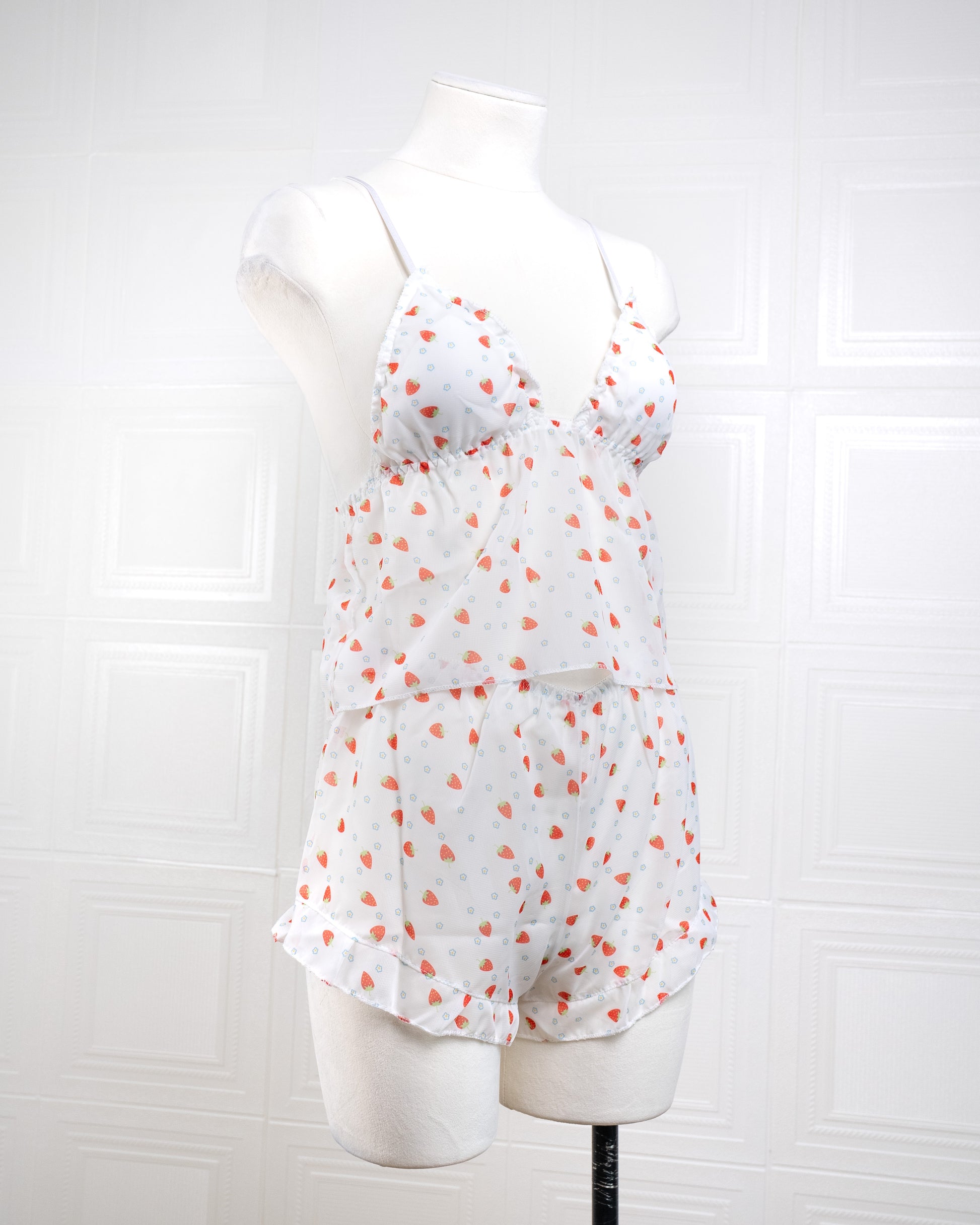 Polka-dot Sheer Cami Dress - Fever Lingeries