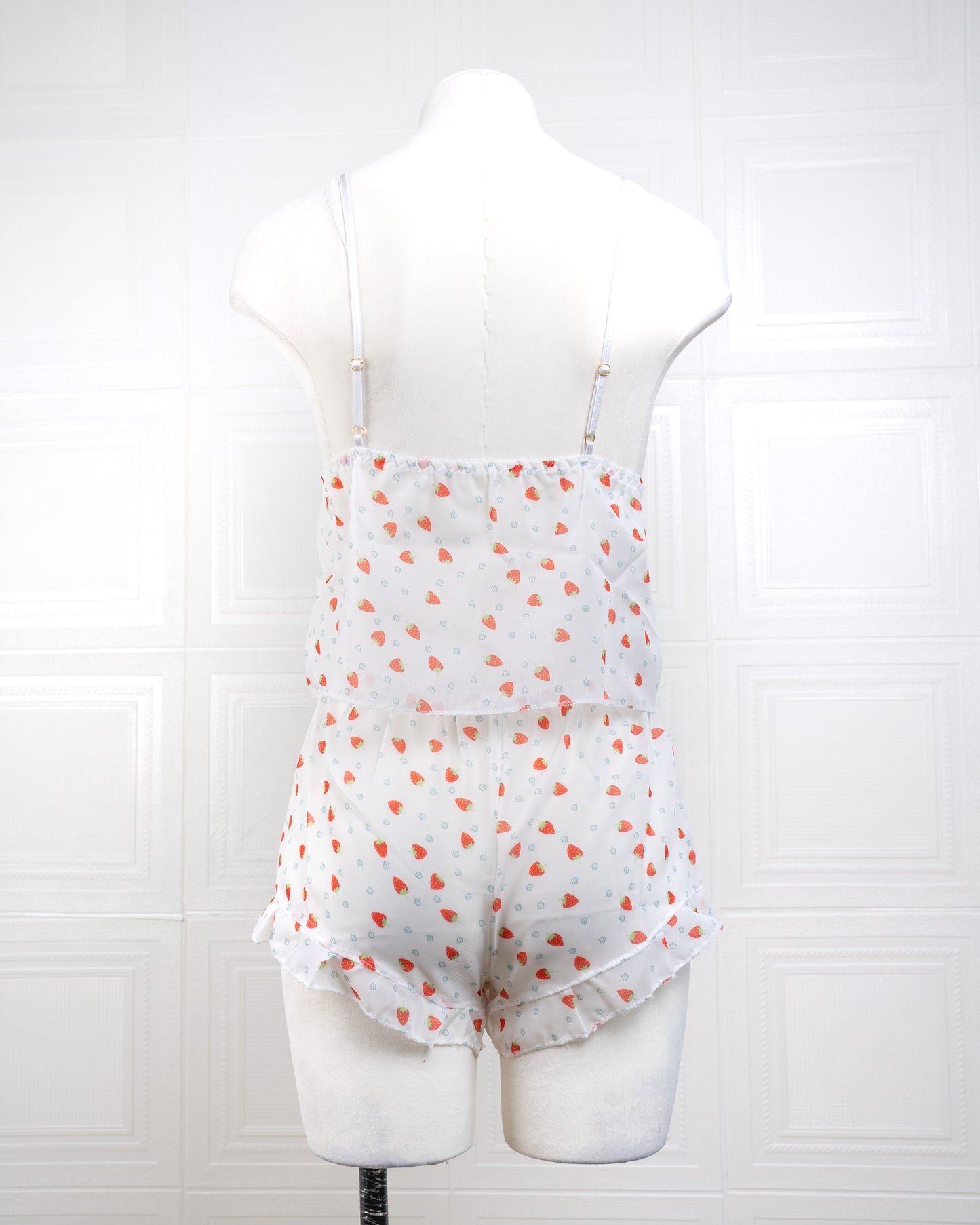 Polka-dot Sheer Cami Dress - Fever Lingeries