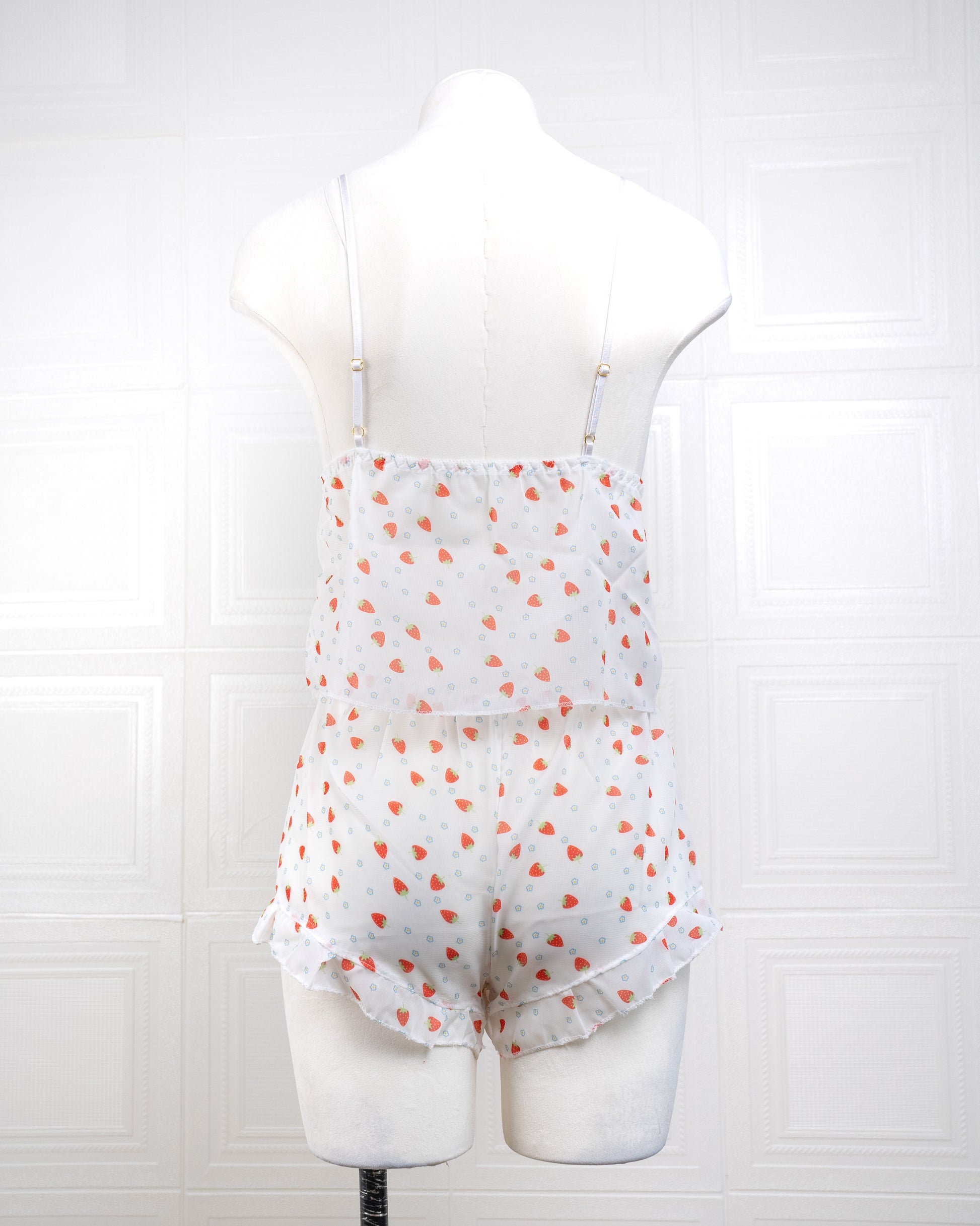 Polka-dot Sheer Cami Dress - Fever Lingeries