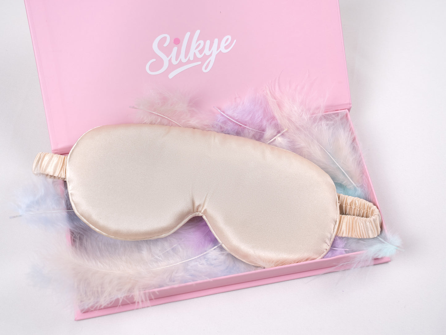 Silkye 3D Eye Mask Champagne Gold - Fever Lingeries