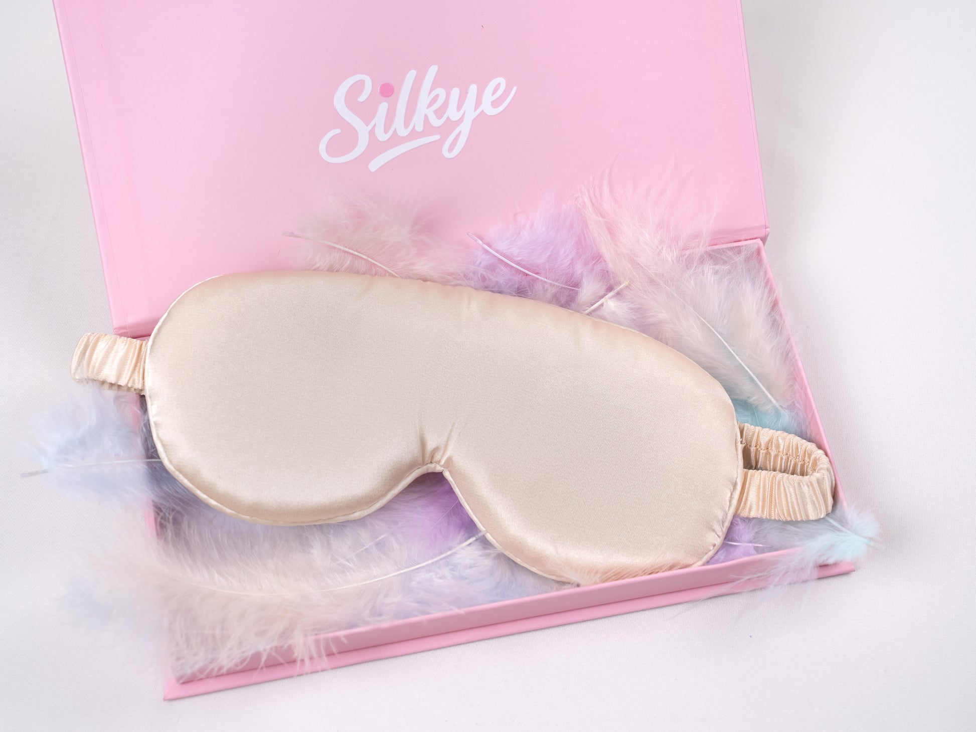 Silkye 3D Eye Mask Champagne Gold - Fever Lingeries