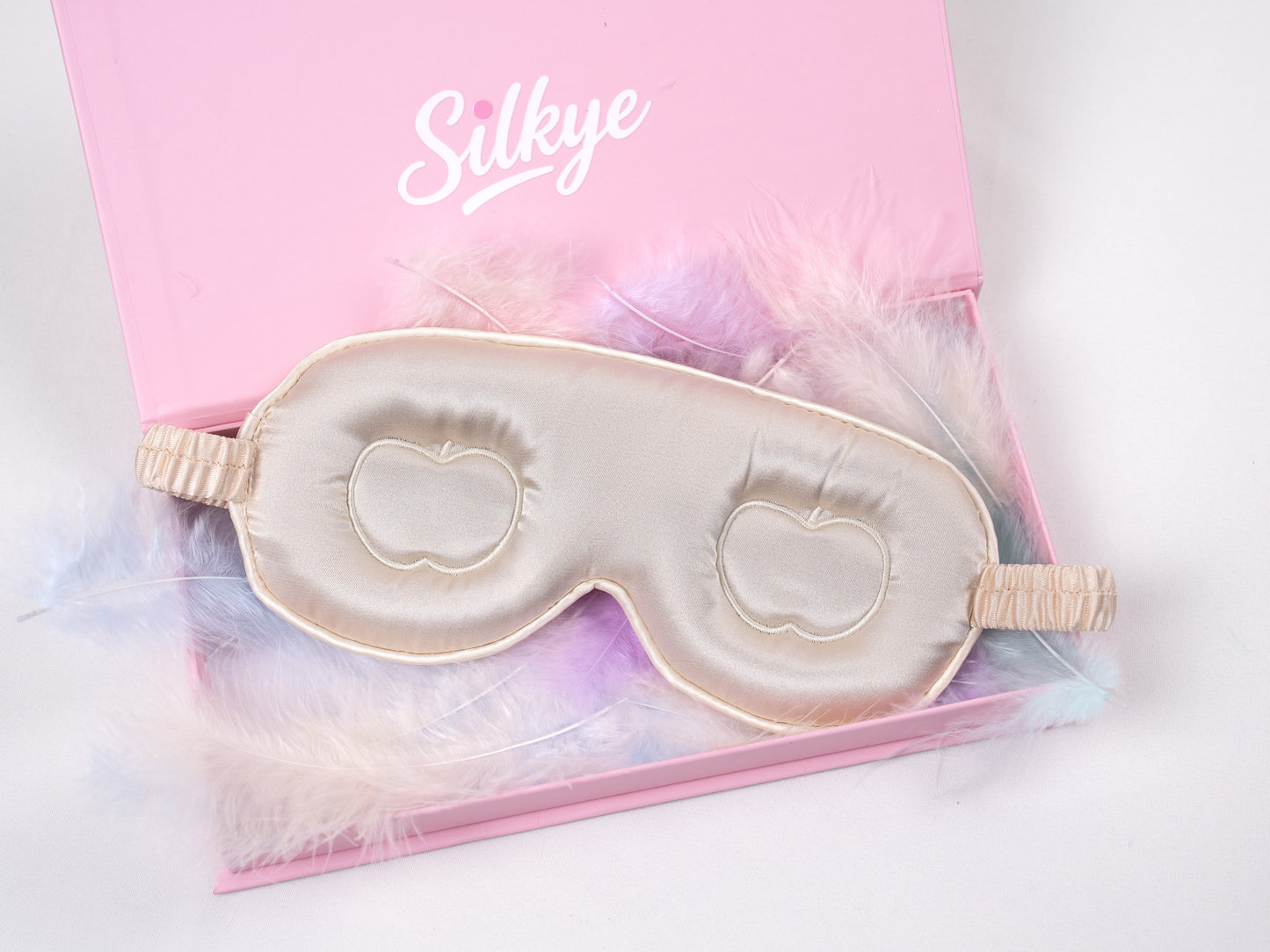 Silkye 3D Eye Mask Champagne Gold - Fever Lingeries