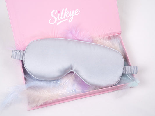 Silkye 3D Eye Mask Silver - Fever Lingeries