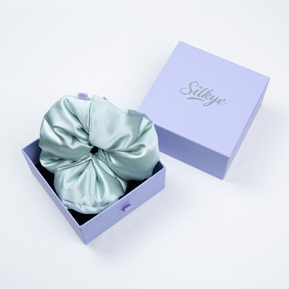 Silk Scrunchie Mint Whisper