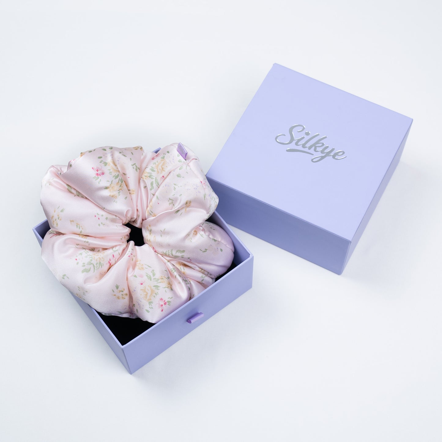 Silk Scrunchie Petal Confetti