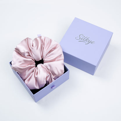 Silk Scrunchie Blossom Blush