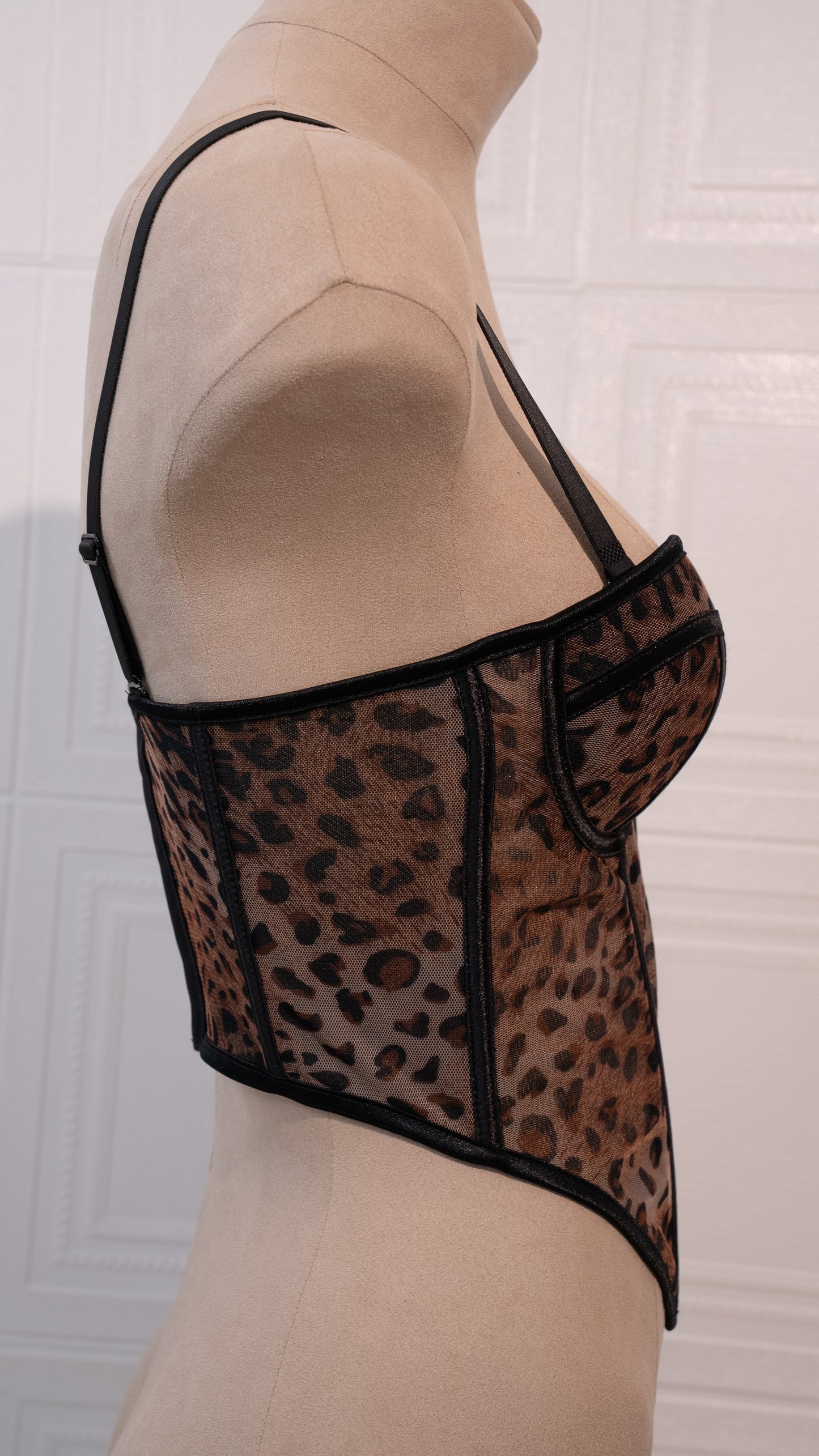 Wild Allure Corset Brown