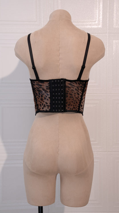 Wild Allure Corset Brown