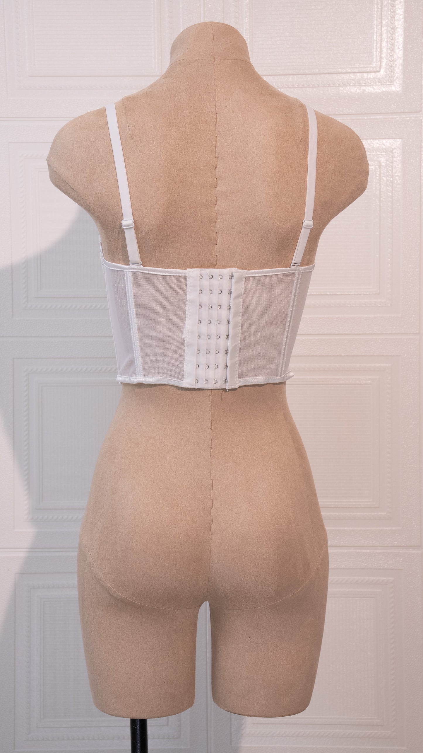 Ethereal Grace Corset White