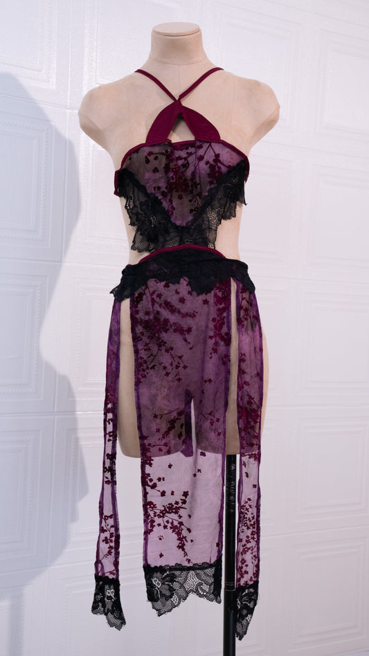 Nocturnal Muse Lace Gown